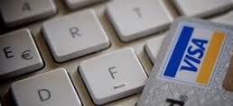 keyboard and credit card for ecommerce payment